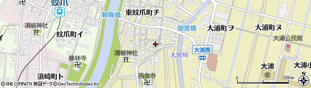 石川県金沢市東蚊爪町チ40周辺の地図