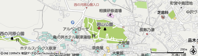 白根神社周辺の地図