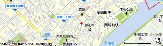 石川県金沢市粟崎町（ト）周辺の地図