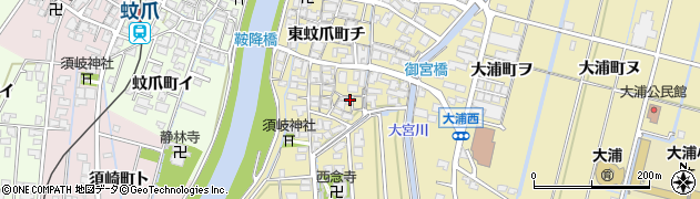 石川県金沢市東蚊爪町チ41周辺の地図