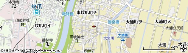 石川県金沢市東蚊爪町チ37周辺の地図