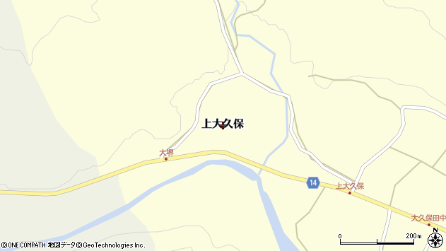 〒322-0102 栃木県鹿沼市上大久保の地図