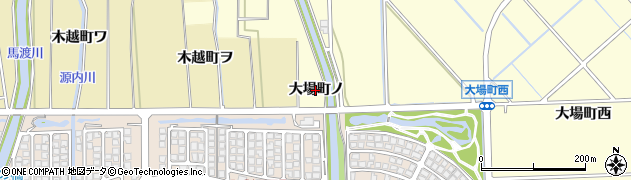 石川県金沢市大場町（ノ）周辺の地図
