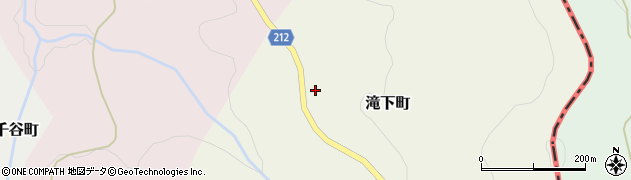石川県金沢市滝下町（ニ）周辺の地図