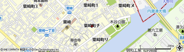 石川県金沢市粟崎町（チ）周辺の地図