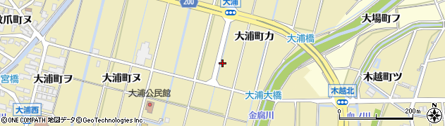 石川県金沢市大浦町カ28周辺の地図