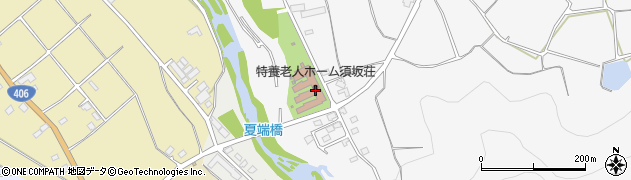 須坂荘周辺の地図