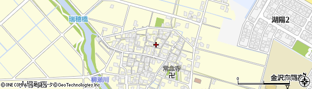 石川県金沢市大場町周辺の地図
