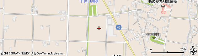 富山県砺波市太田周辺の地図