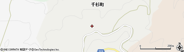 石川県金沢市千杉町（ト）周辺の地図
