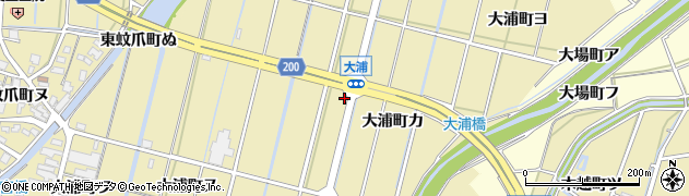 石川県金沢市大浦町カ7周辺の地図