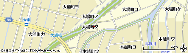 石川県金沢市大場町（フ）周辺の地図