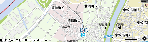 石川県金沢市須崎町（ロ）周辺の地図