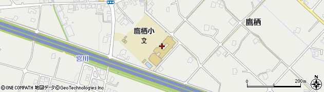 砺波市立鷹栖小学校周辺の地図