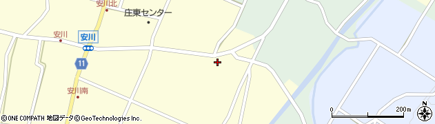 富山県砺波市安川1254周辺の地図