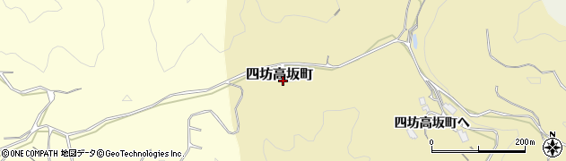 石川県金沢市四坊高坂町周辺の地図