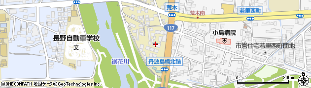 長野県　空手道連盟周辺の地図
