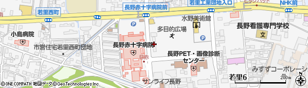 ニチイケアセンター長野若里周辺の地図