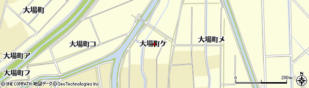 石川県金沢市大場町（ケ）周辺の地図