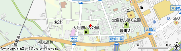 太郎丸西部4号公園周辺の地図
