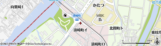 石川県金沢市須崎町（イ）周辺の地図