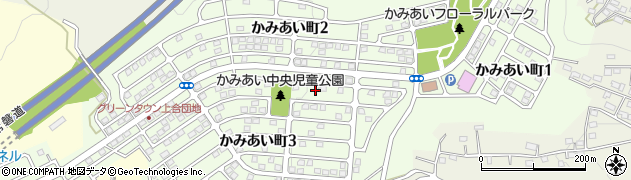 茨城県日立市かみあい町周辺の地図