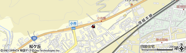 上燃株式会社　安茂里ＳＳ周辺の地図