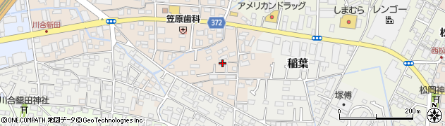 長野県長野市稲葉母袋883周辺の地図