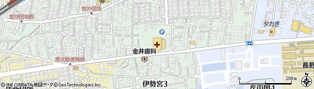 ザ・れもん　西友伊勢宮店周辺の地図