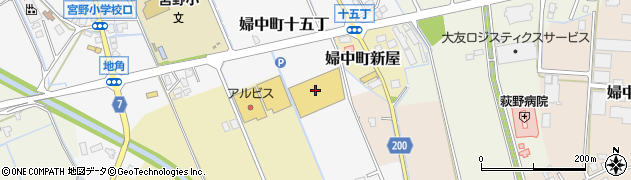 コメリ　ホームセンター宮野店周辺の地図