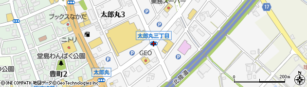 太郎丸３周辺の地図