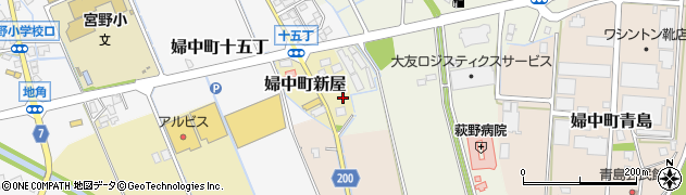 富山県富山市婦中町新屋501周辺の地図