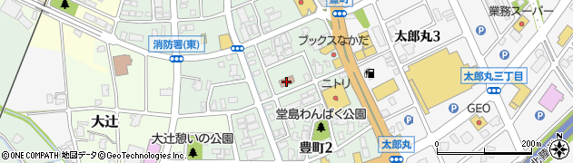 砺波年金事務所周辺の地図