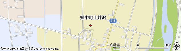 富山県富山市婦中町上井沢周辺の地図