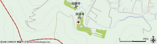 浄運寺周辺の地図