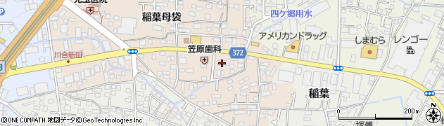 長野県長野市稲葉母袋700周辺の地図