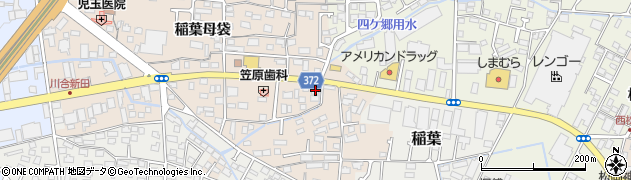 長野県長野市稲葉母袋705周辺の地図