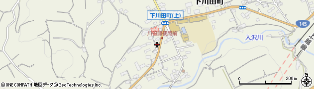 川田簡易郵便局周辺の地図