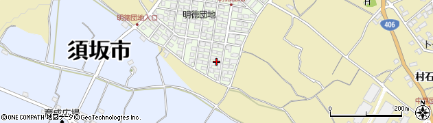 長野県須坂市明徳23周辺の地図