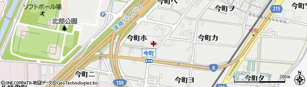 石川県金沢市今町（ホ）周辺の地図