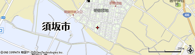 長野県須坂市明徳17周辺の地図