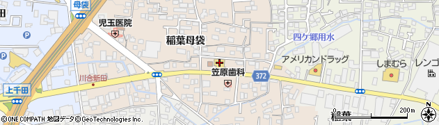 長野県長野市稲葉母袋711周辺の地図