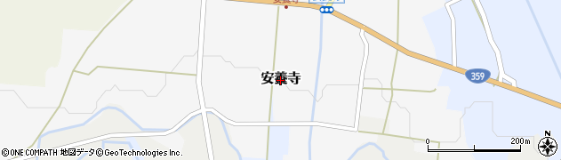 富山県小矢部市安養寺周辺の地図