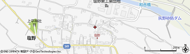 長野県須坂市塩野277周辺の地図
