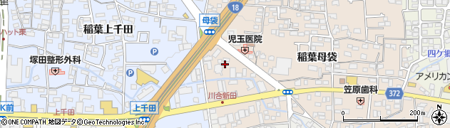 長野県長野市稲葉母袋636周辺の地図