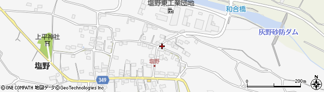 長野県須坂市塩野252周辺の地図