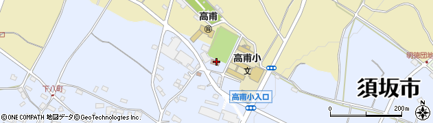 高甫地域公民館周辺の地図