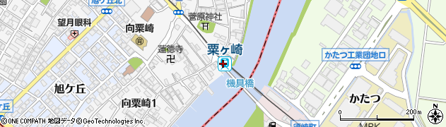 粟ケ崎駅周辺の地図
