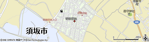 長野県須坂市明徳19周辺の地図