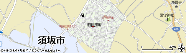 長野県須坂市明徳16周辺の地図